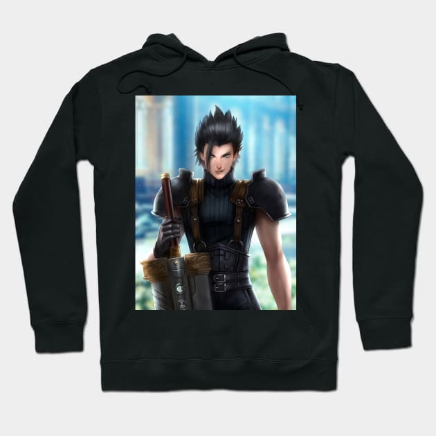 Zack fair Hoodie by Tielss 